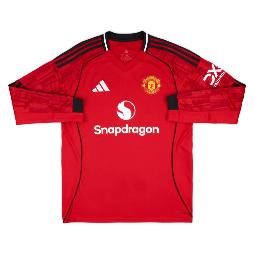 2025-26 Manchester United FC 1a Equipacion Manga Larga